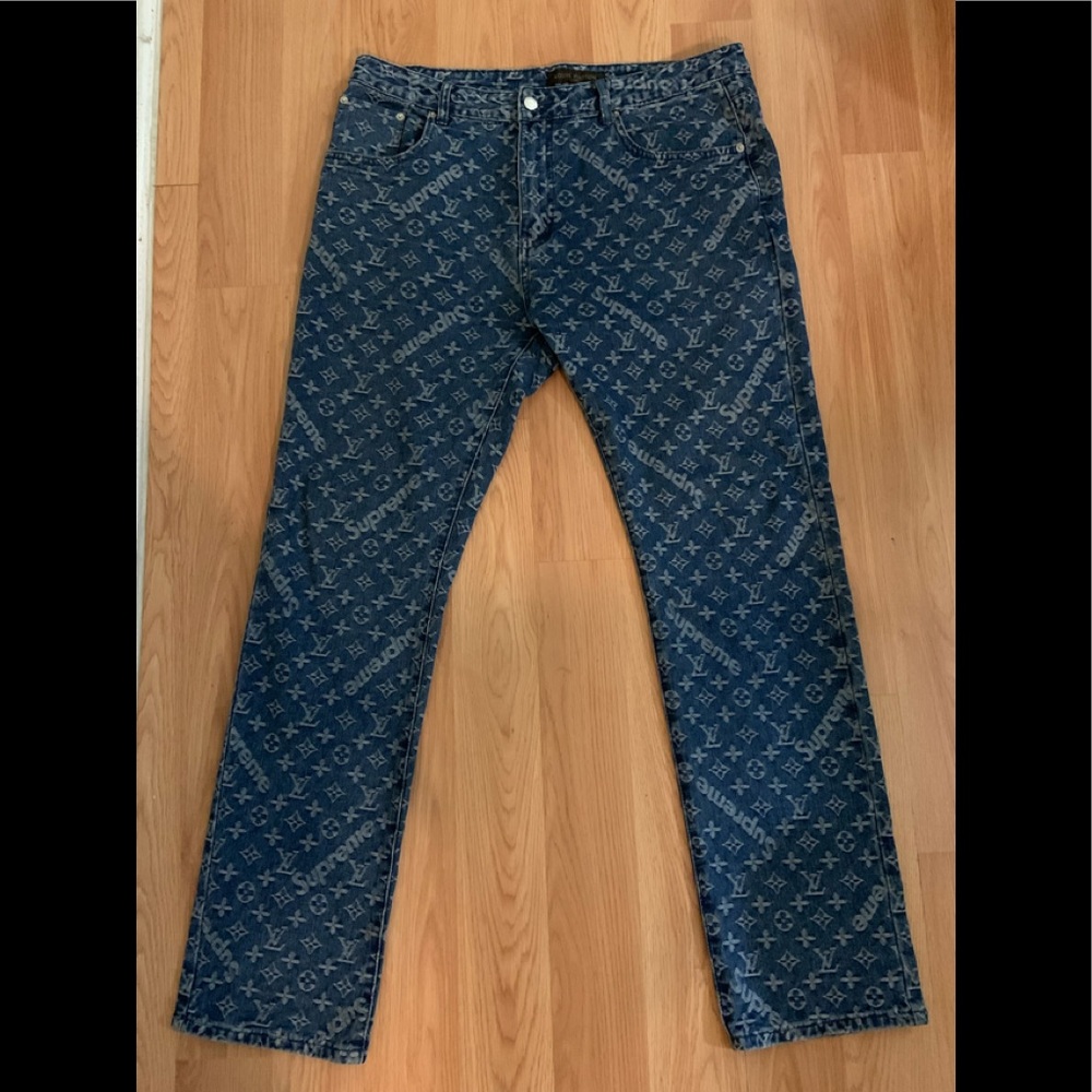 Louis Vuitton x Supreme Jeans